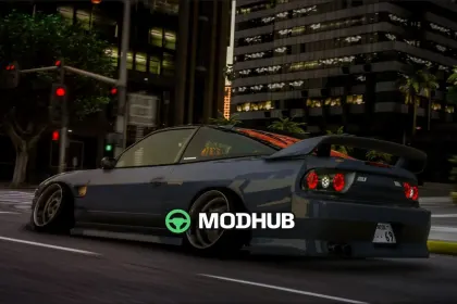 Auto Nissan 240SX Sileighty für GTA 5