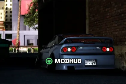 Auto Nissan 240SX Sileighty für GTA 5 — 2