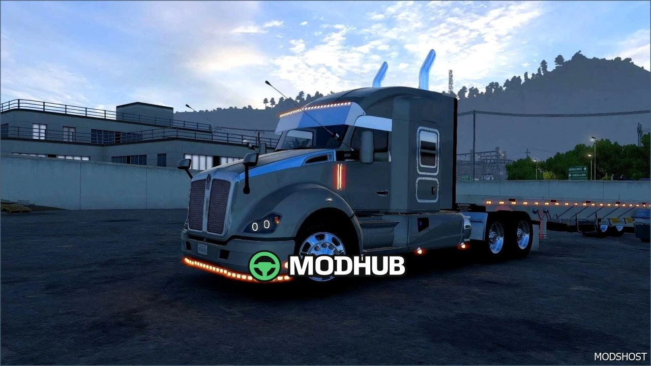 Вантажівка Kenworth T680 для American Truck Simulator