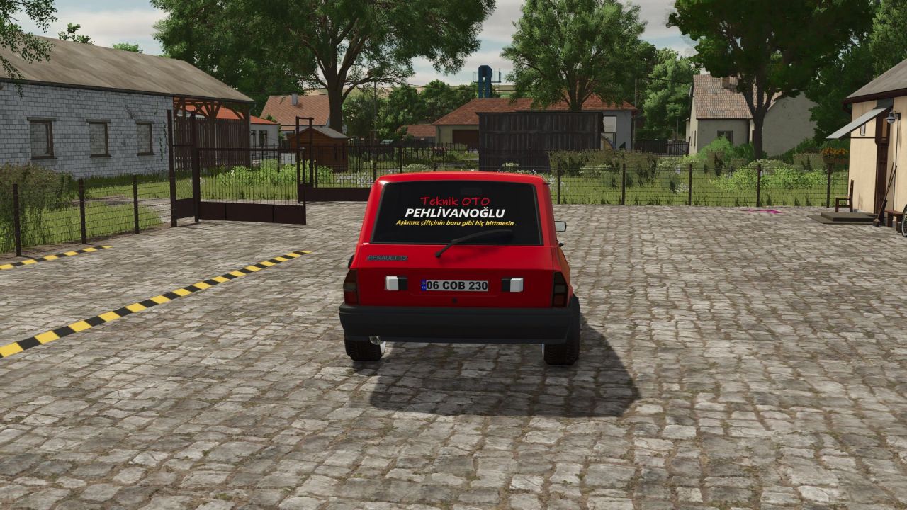 Legendärer Renault Toros R12 — Kompakter und wirtschaftlicher Wagen für FS25 - Screenshots