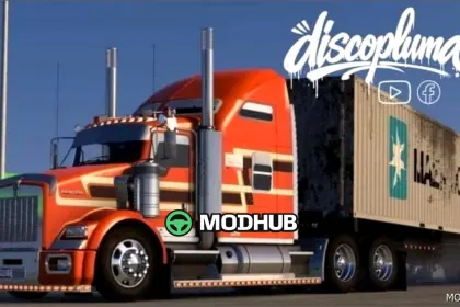 Lkw Kenworth T800 Aerocab für American Truck Simulator