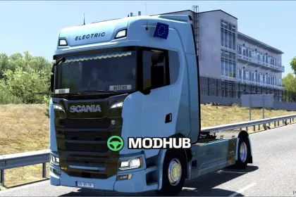 Ciężarówka Scania S BEV 03 04 2026 do Euro Truck Simulator 2