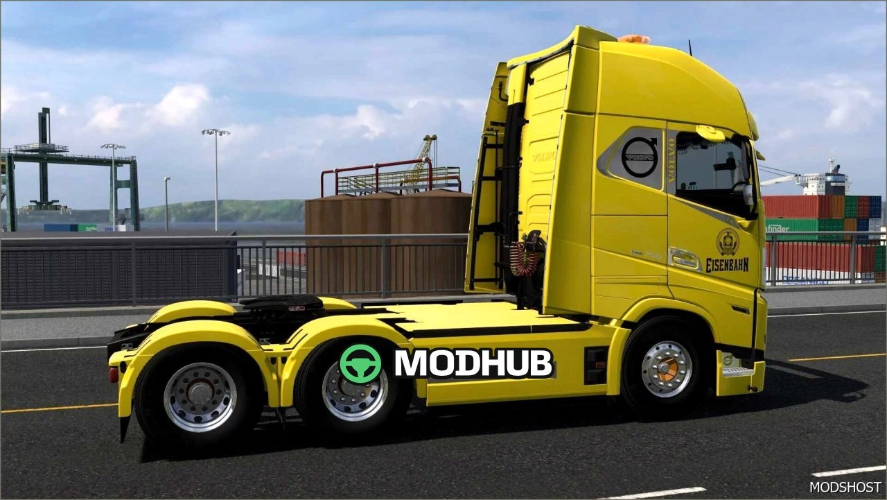 Скін Eisenbahn Volvo FH5 для Euro Truck Simulator 2
