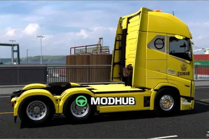 Eisenbahn Volvo FH5 Skin for Euro Truck Simulator 2