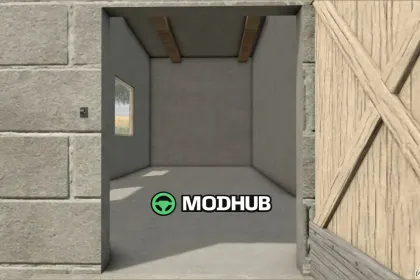 Polnische Garage mit Dachboden für Farming Simulator 25 — 5