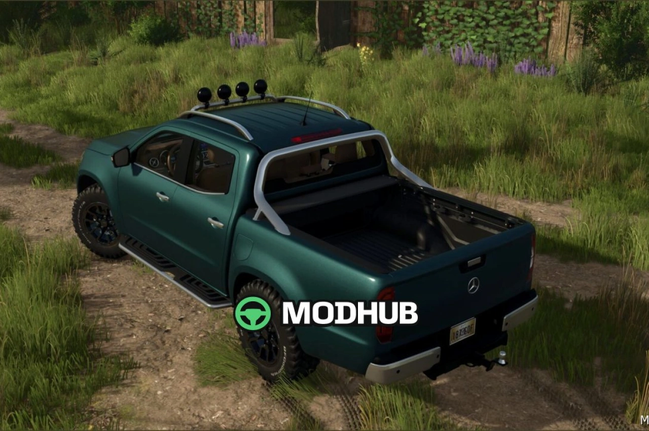 Samochód Mercedes X Class do Farming Simulator 25