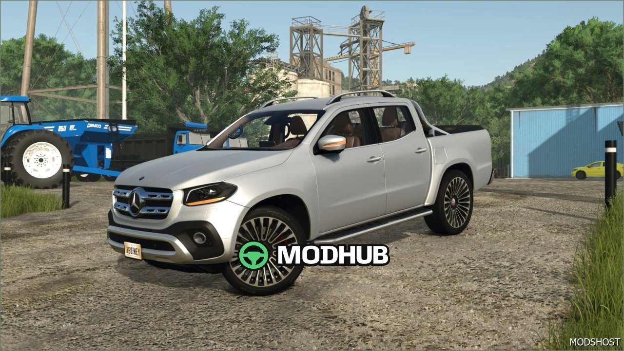 Автомобіль Mercedes X Class для Farming Simulator 25