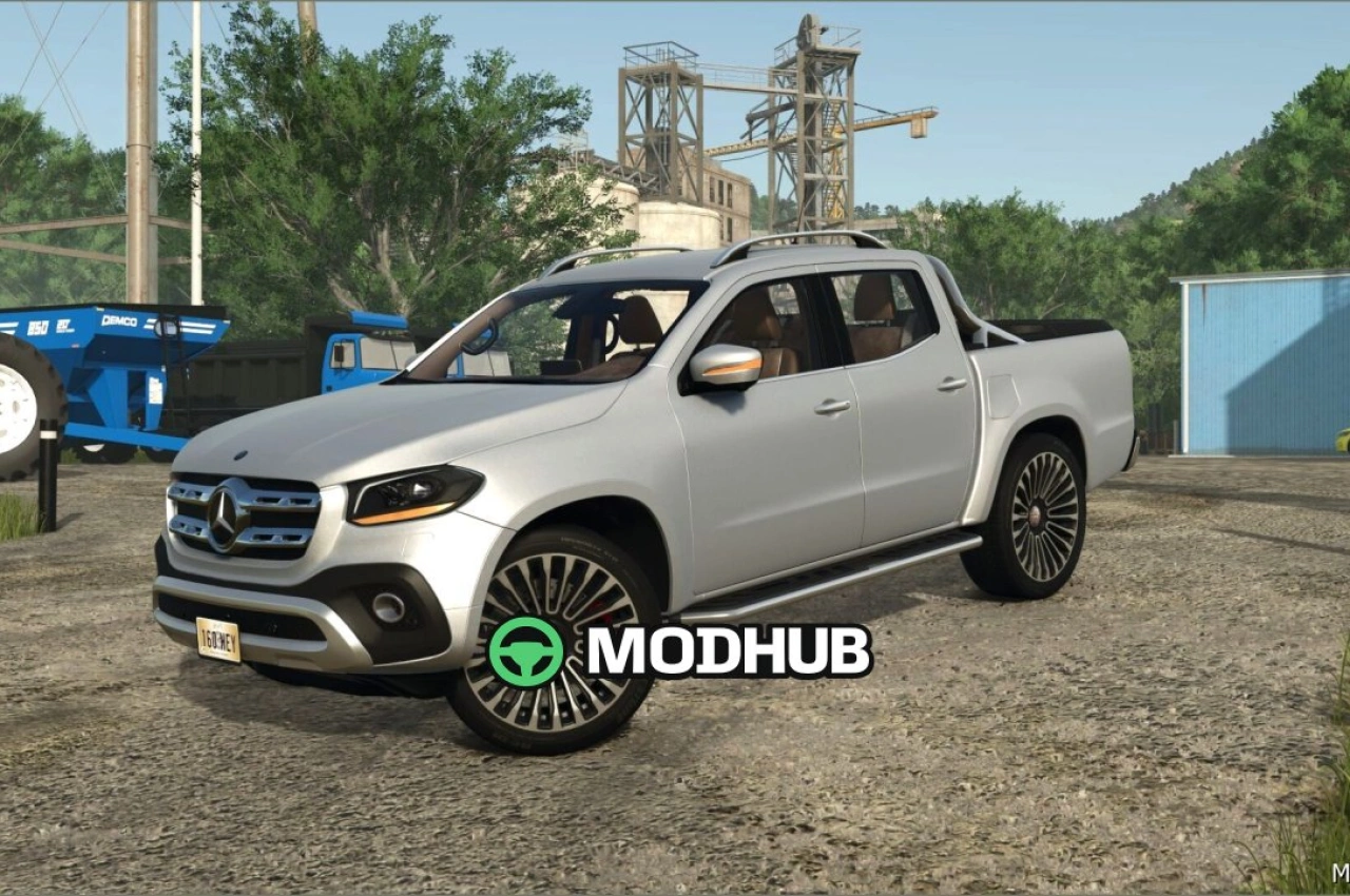Samochód Mercedes X Class do Farming Simulator 25