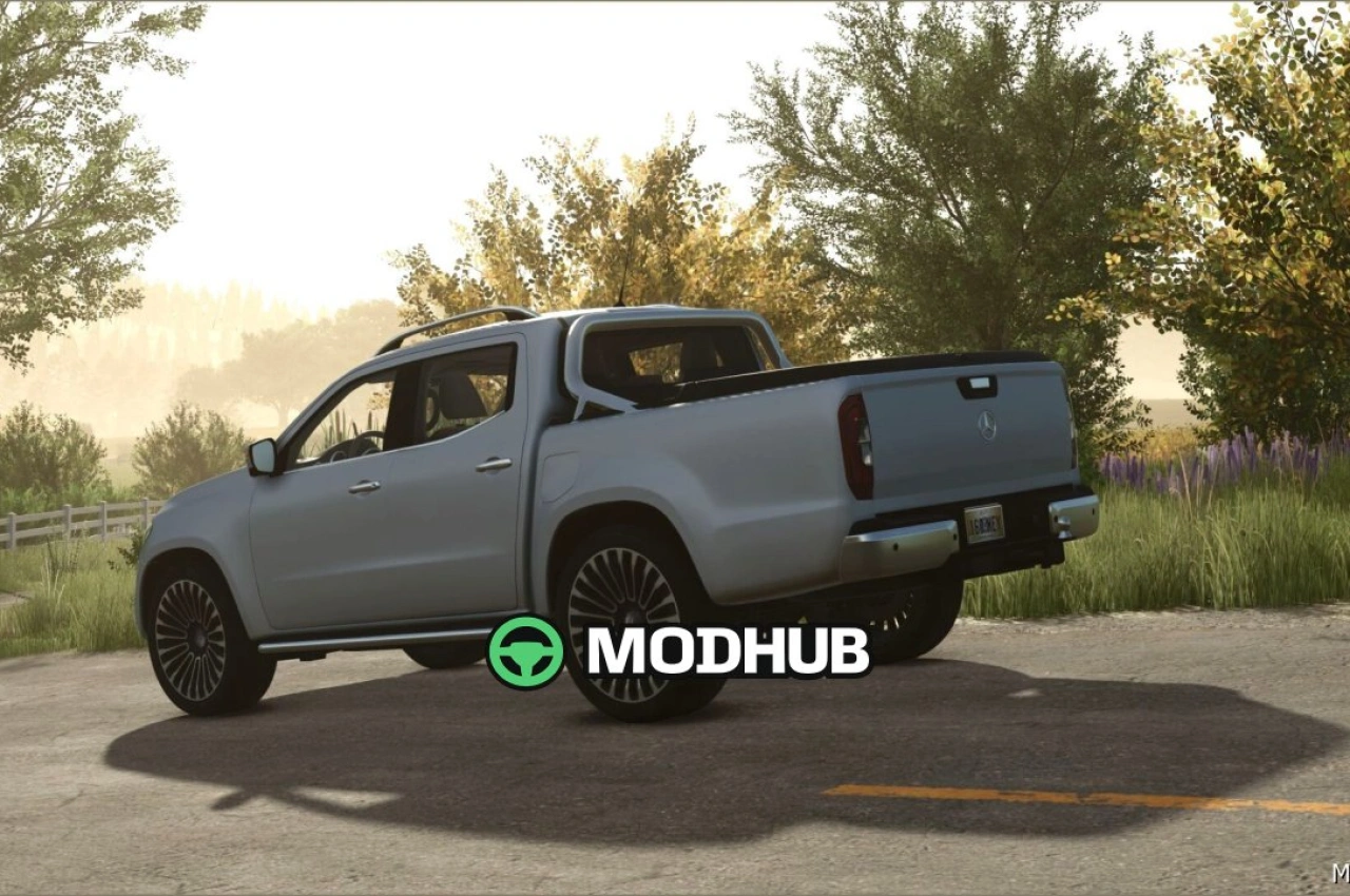 Samochód Mercedes X Class do Farming Simulator 25