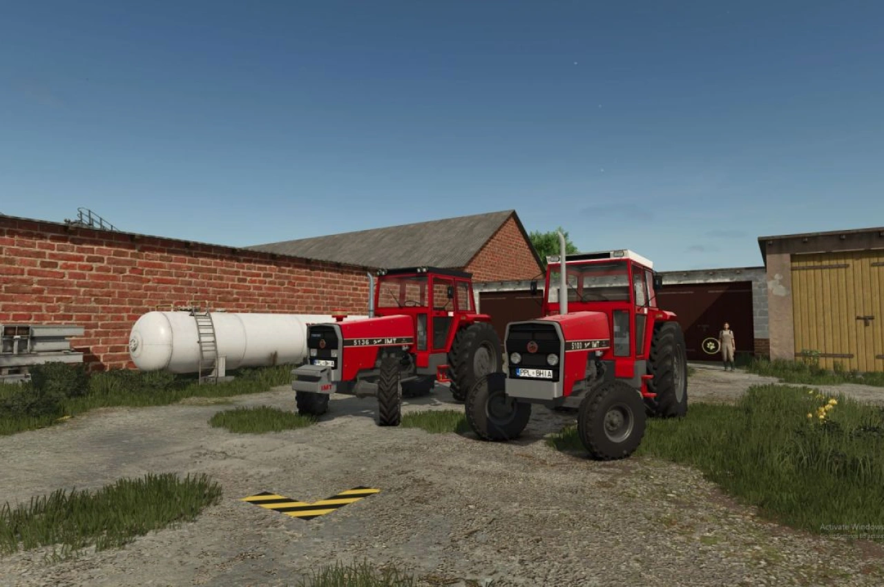 Traktor IMT 51XX S46T für Farming Simulator 25