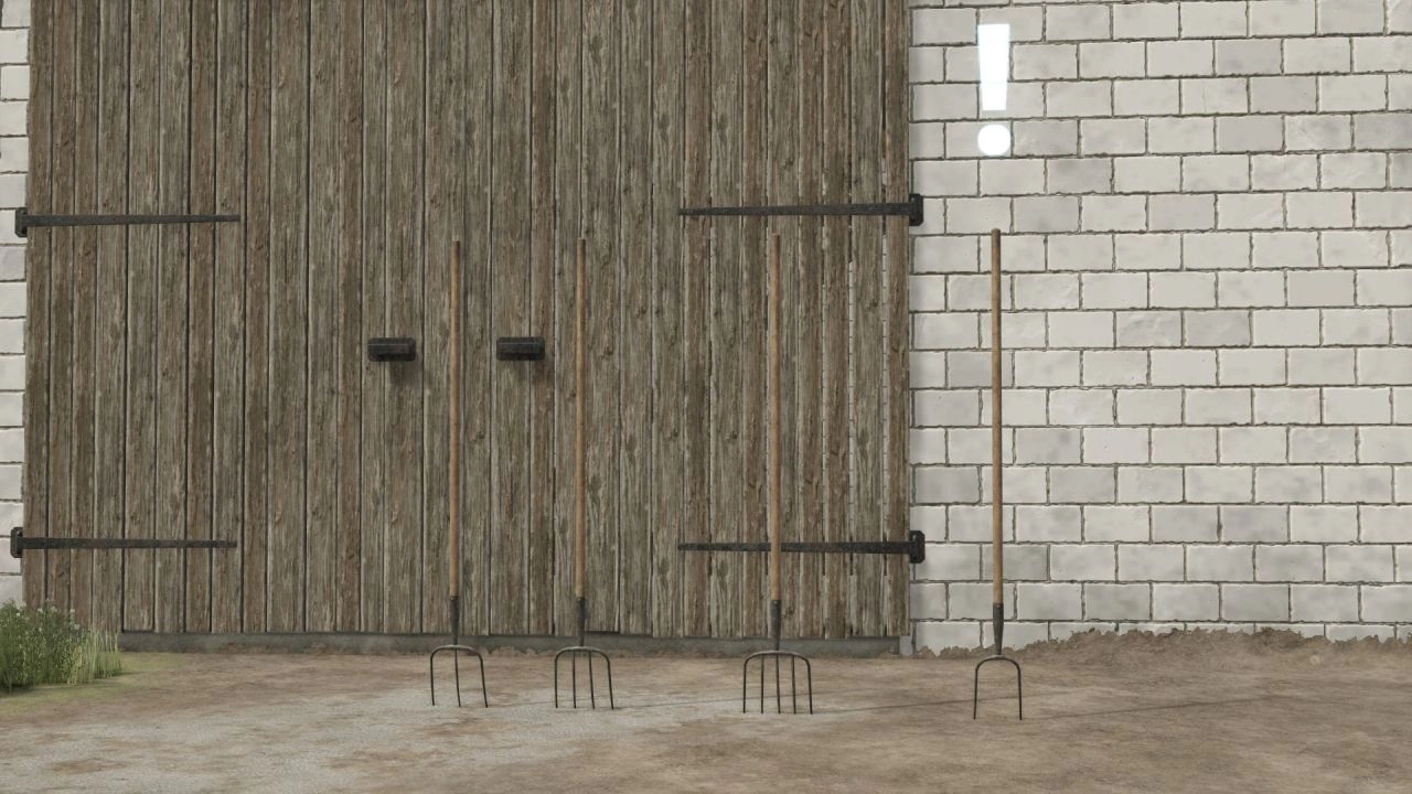 Вила для тюків для Farming Simulator 25