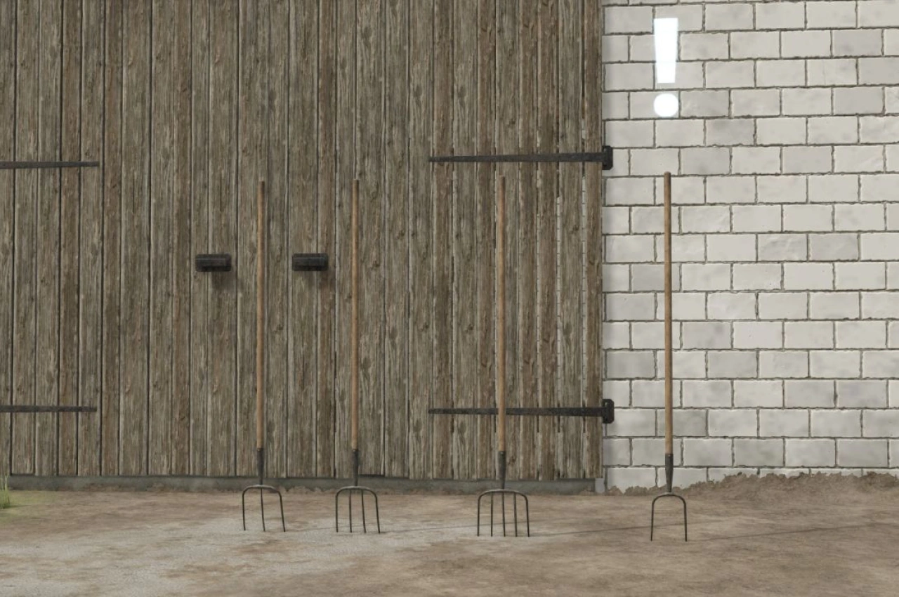 Вила для тюків для Farming Simulator 25