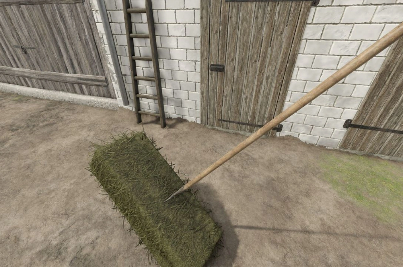 Вила для тюків для Farming Simulator 25