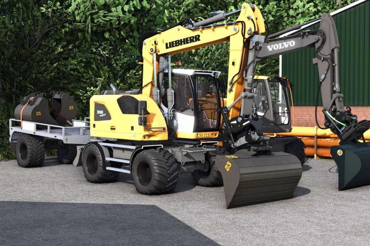 Tiltrotator Egli Oilquick CW30 do Farming Simulator 25