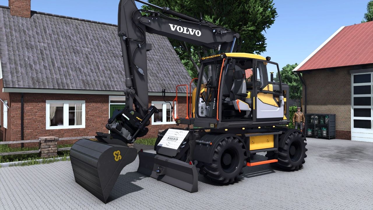 Tiltrotator Egli Oilquick CW30 для Farming Simulator 25