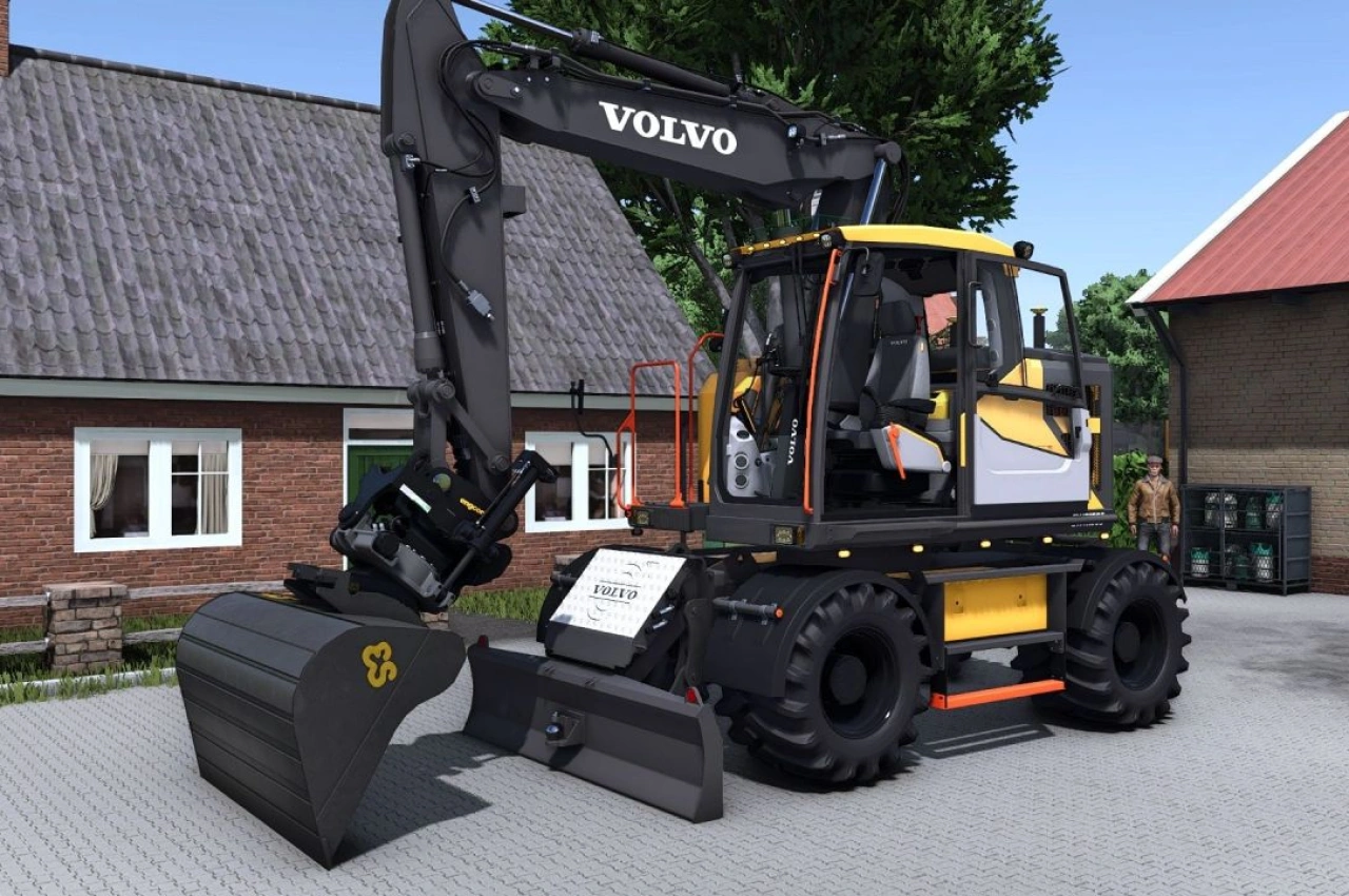 Tiltrotator Egli Oilquick CW30 do Farming Simulator 25