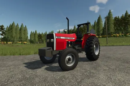 Легендарні Трактори Massey Ferguson 300 Series North America для FS25 — Реалістичний Звук і Фронтальні Навантажувачі