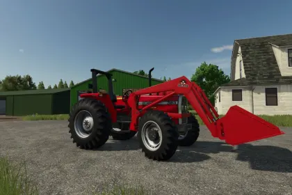 Легендарні Трактори Massey Ferguson 300 Series North America для FS25 — Реалістичний Звук і Фронтальні Навантажувачі