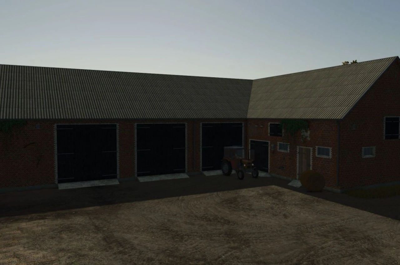 Ziegel-Scheune für Farming Simulator 25