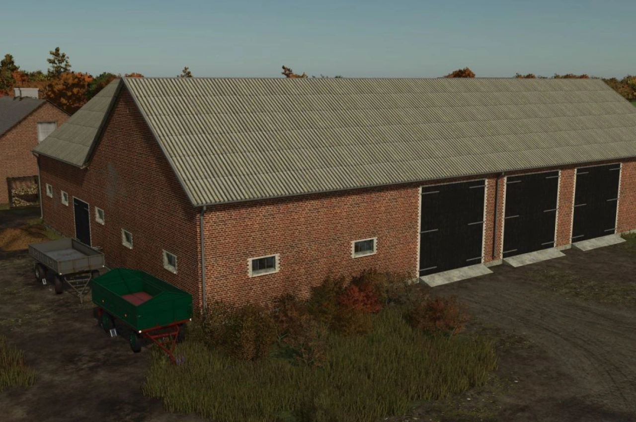 Ziegel-Scheune für Farming Simulator 25