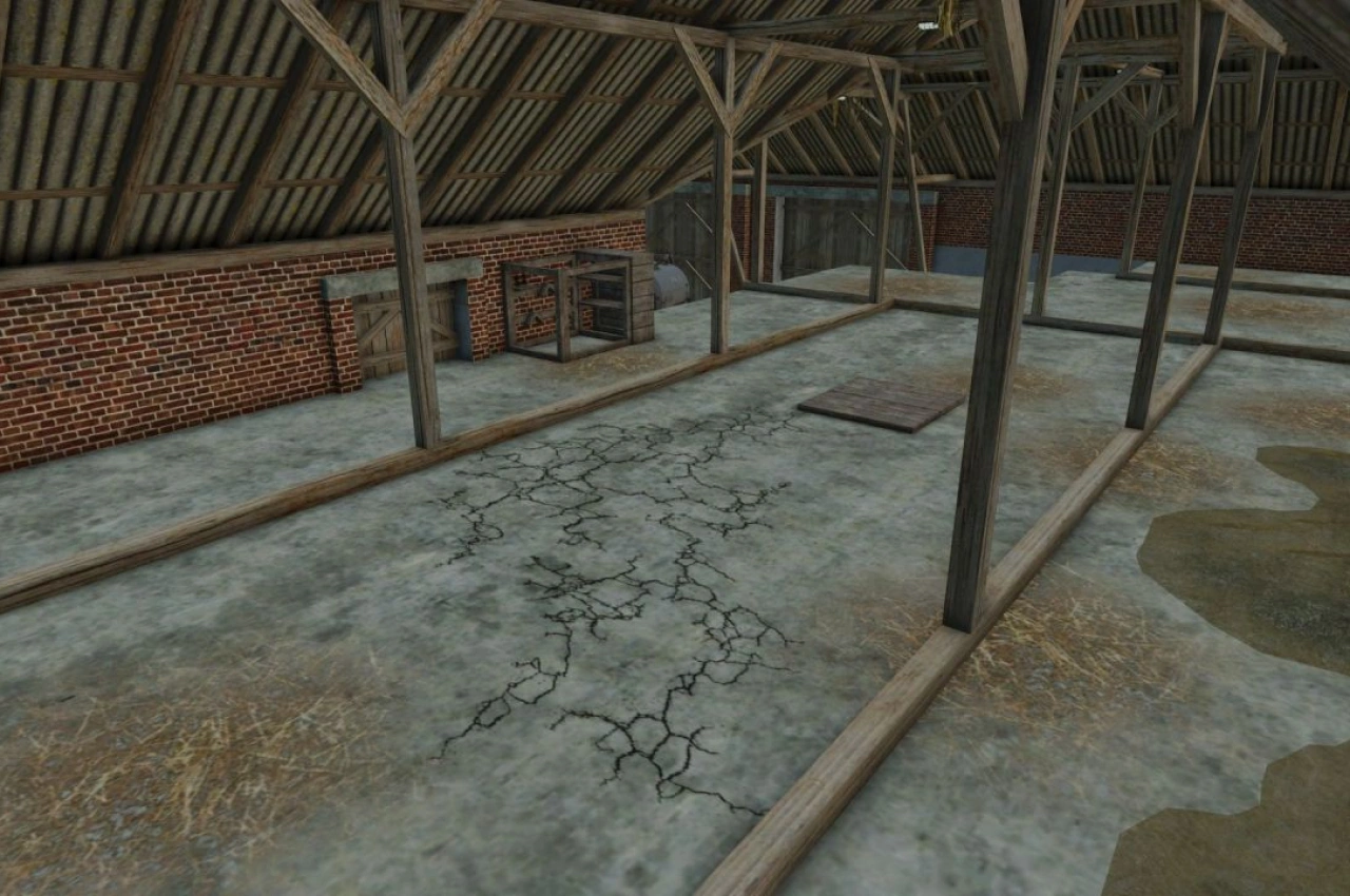 Ziegel-Scheune für Farming Simulator 25