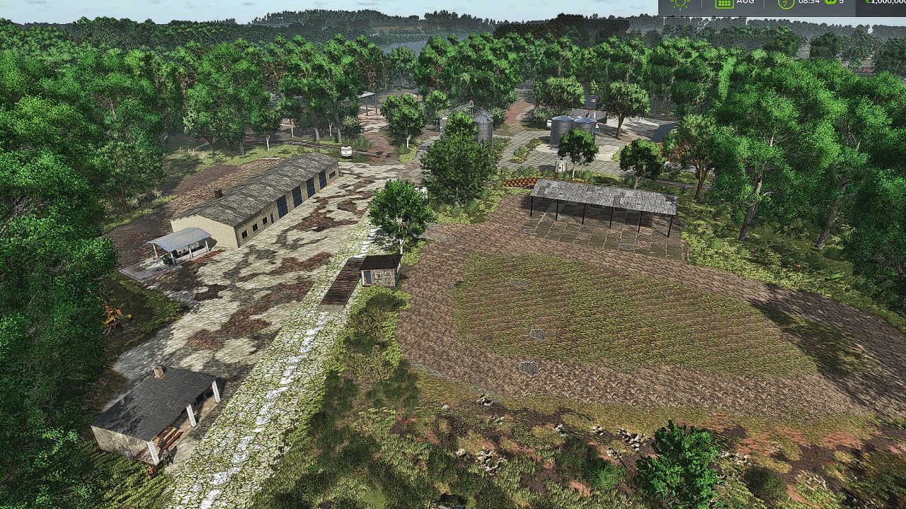 Карта Böhönye для Farming Simulator 25