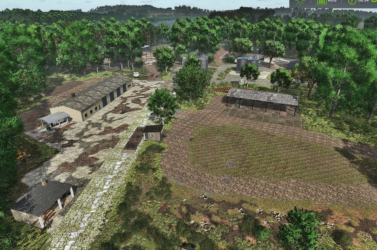 Карта Böhönye для Farming Simulator 25