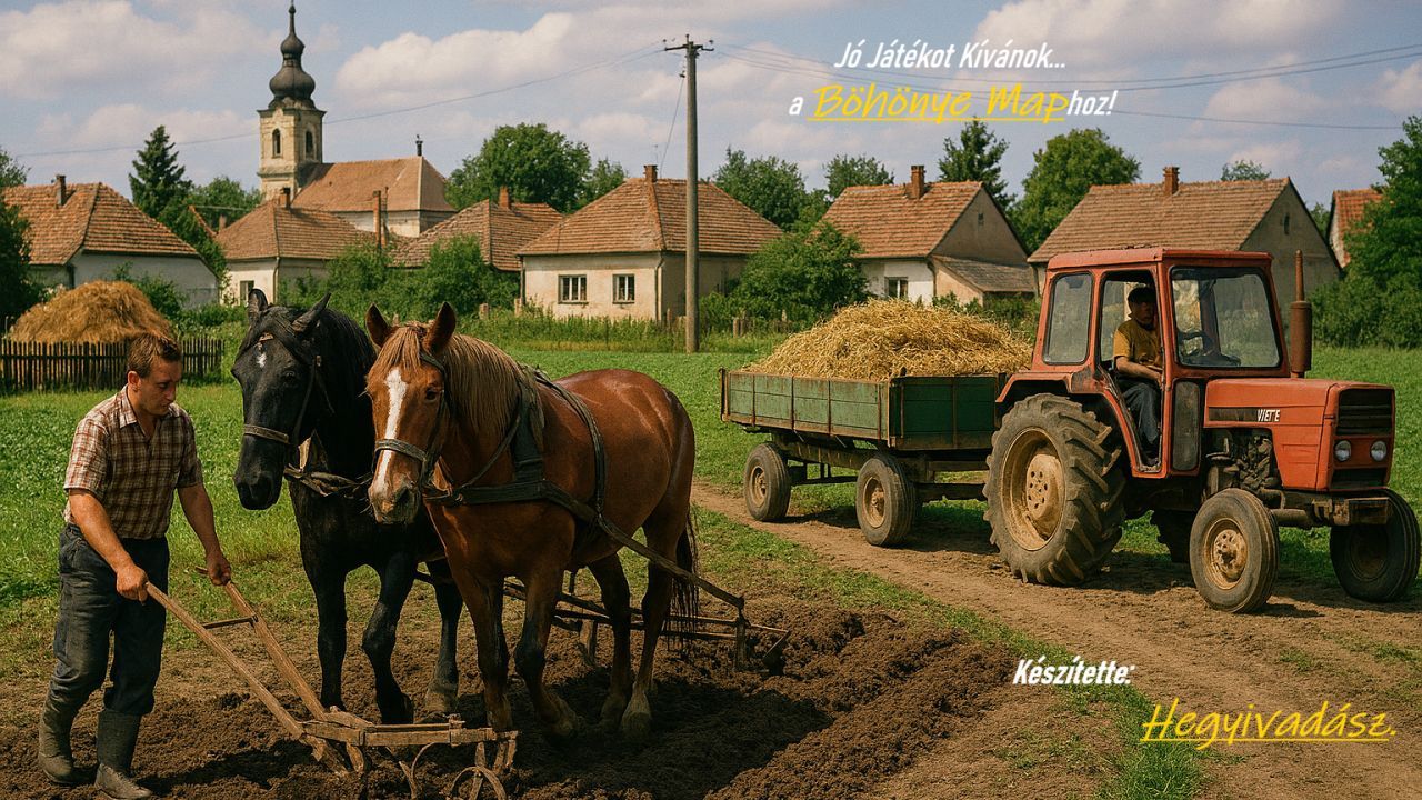 Карта Böhönye для Farming Simulator 25