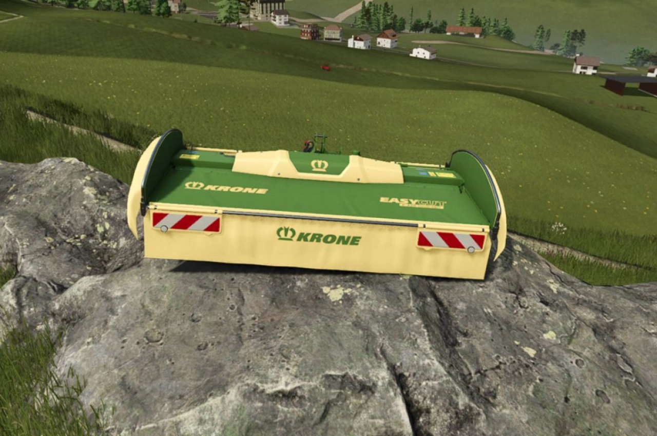 Косарка Krone Easy Cut 320 Highland для Farming Simulator 25