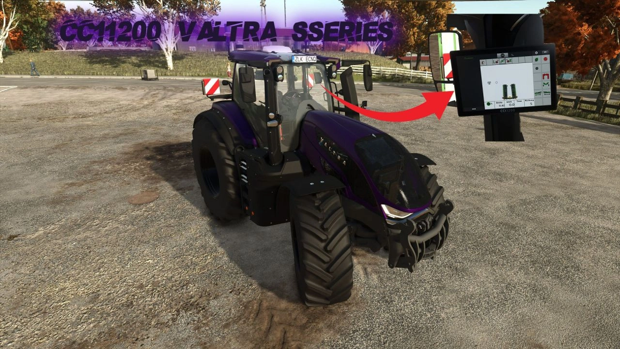 Трактор Valtra S Series CC11200 для Farming Simulator 25