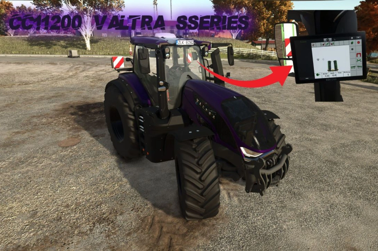 Трактор Valtra S Series CC11200 для Farming Simulator 25
