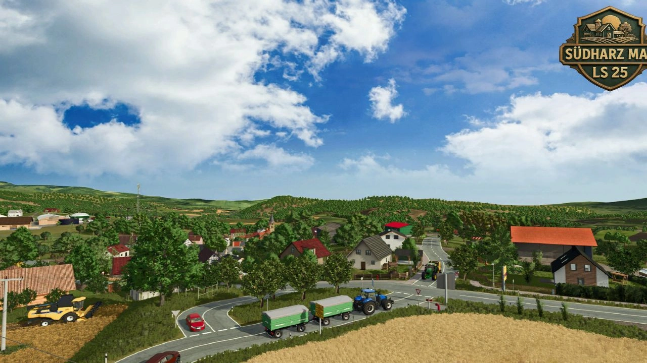 Карта Südharz для Farming Simulator 25