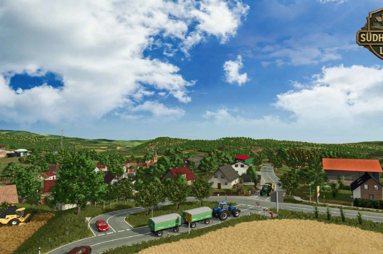 Карта Südharz для Farming Simulator 25