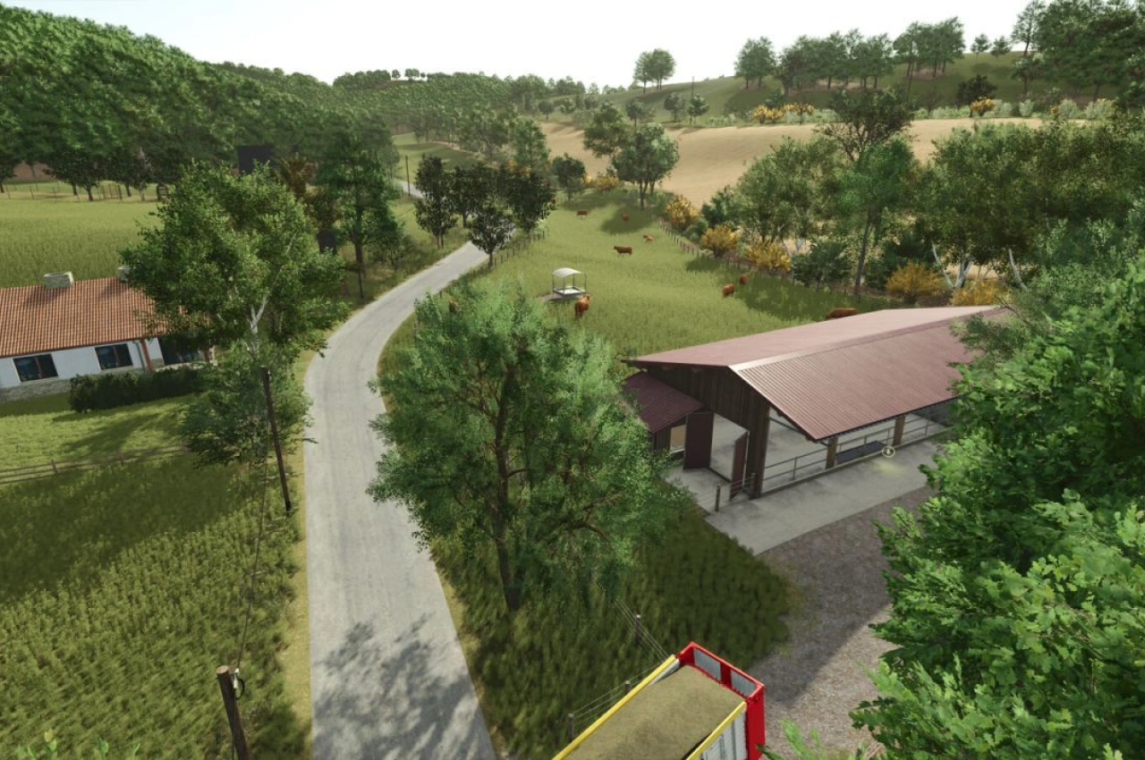 Карта Südharz для Farming Simulator 25