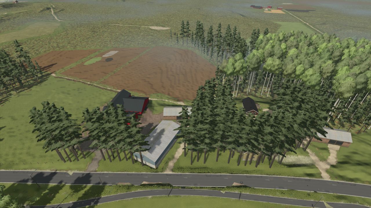 Карта Rääkkylä для Farming Simulator 25