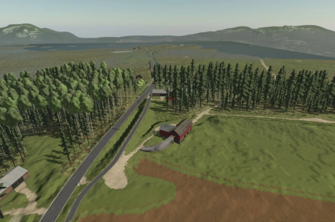 Karte Rääkkylä für Farming Simulator 25