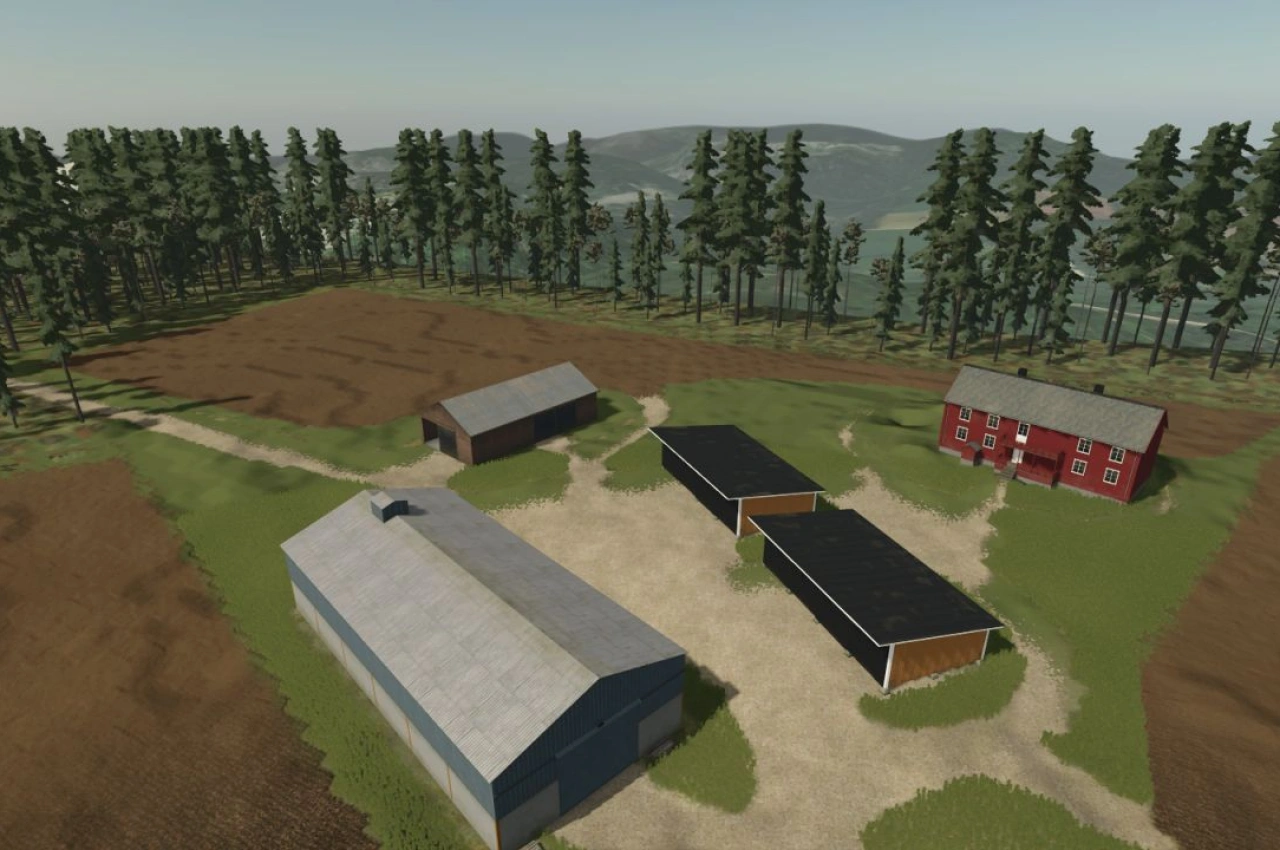 Karte Rääkkylä für Farming Simulator 25