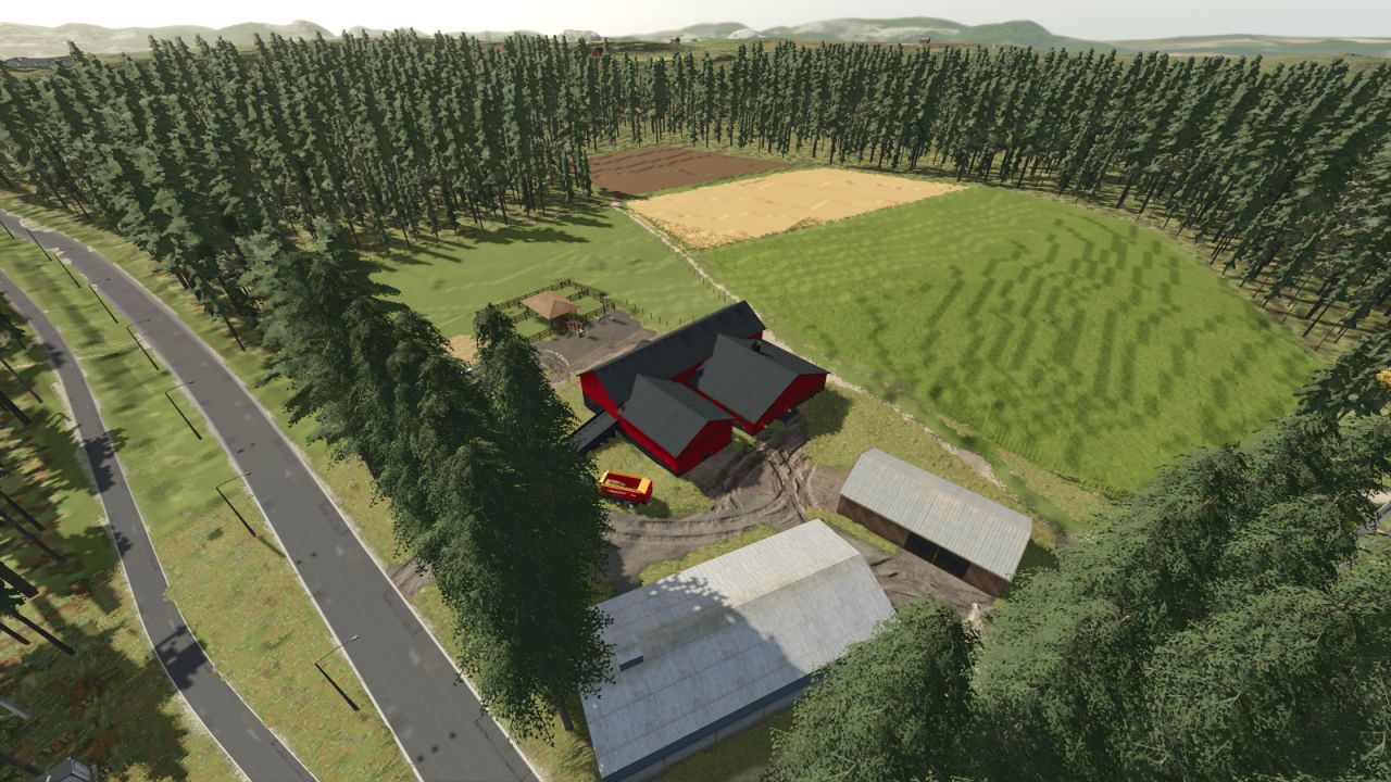 Карта Rääkkylä для Farming Simulator 25