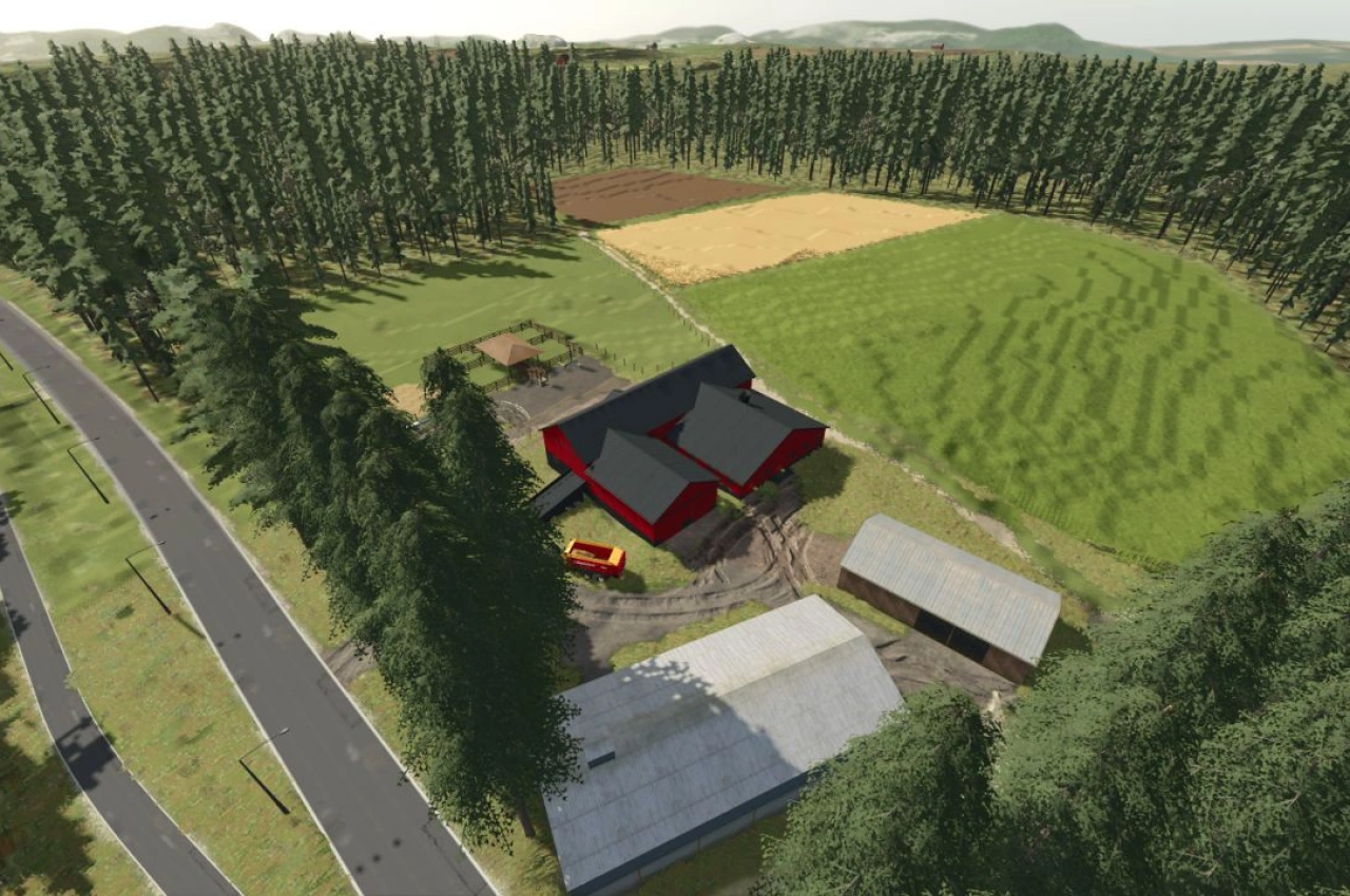 Karte Rääkkylä für Farming Simulator 25