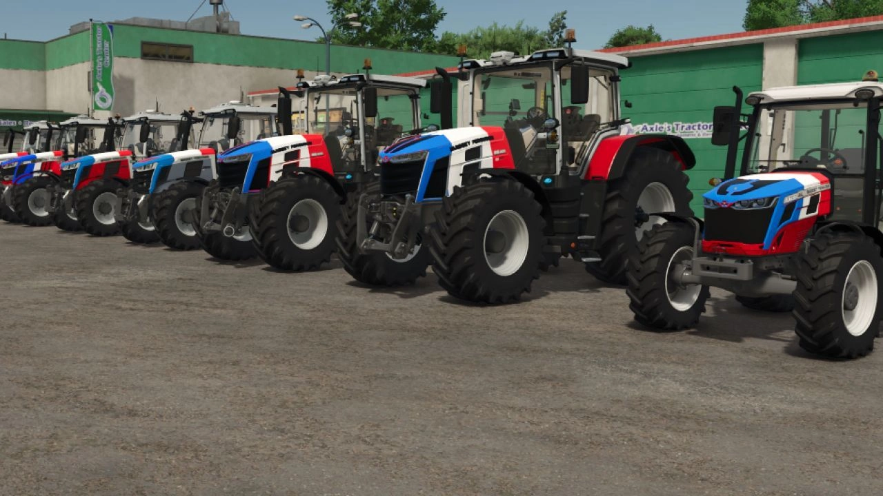 Трактор Massey Ferguson Patriot Pack для Farming Simulator 25