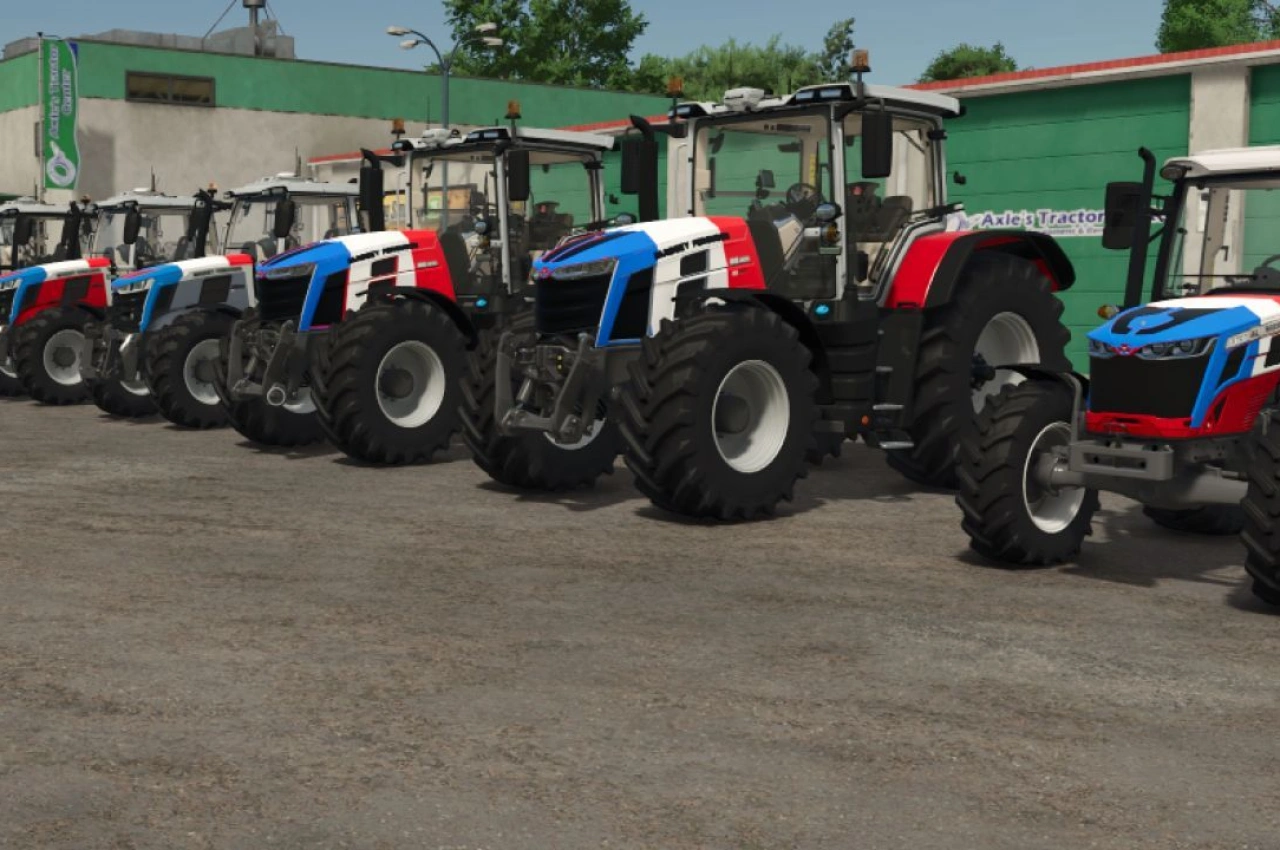 Трактор Massey Ferguson Patriot Pack для Farming Simulator 25
