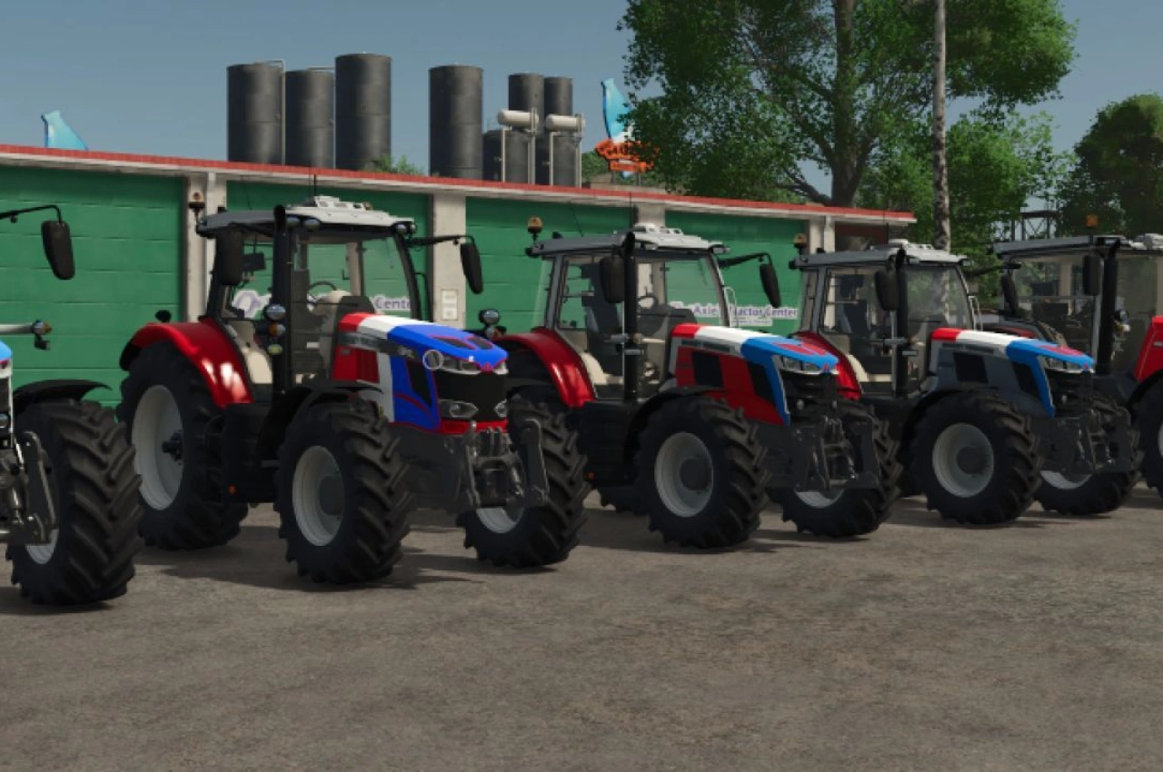 Трактор Massey Ferguson Patriot Pack для Farming Simulator 25