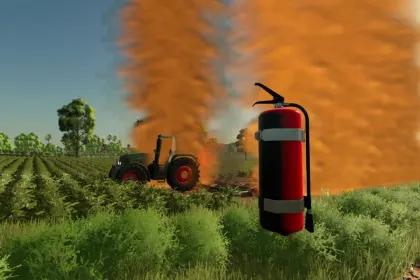 Dynamisches Feldbrandsystem für Farming Simulator 25