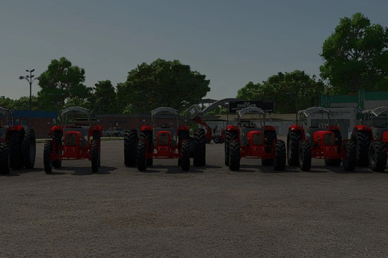 Трактор Güldner G75 для Farming Simulator 25