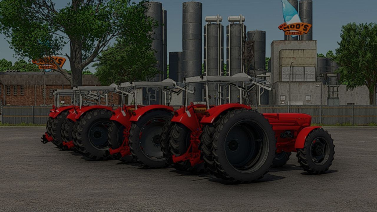 Трактор Güldner G75 для Farming Simulator 25