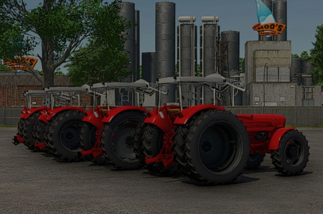 Трактор Güldner G75 для Farming Simulator 25