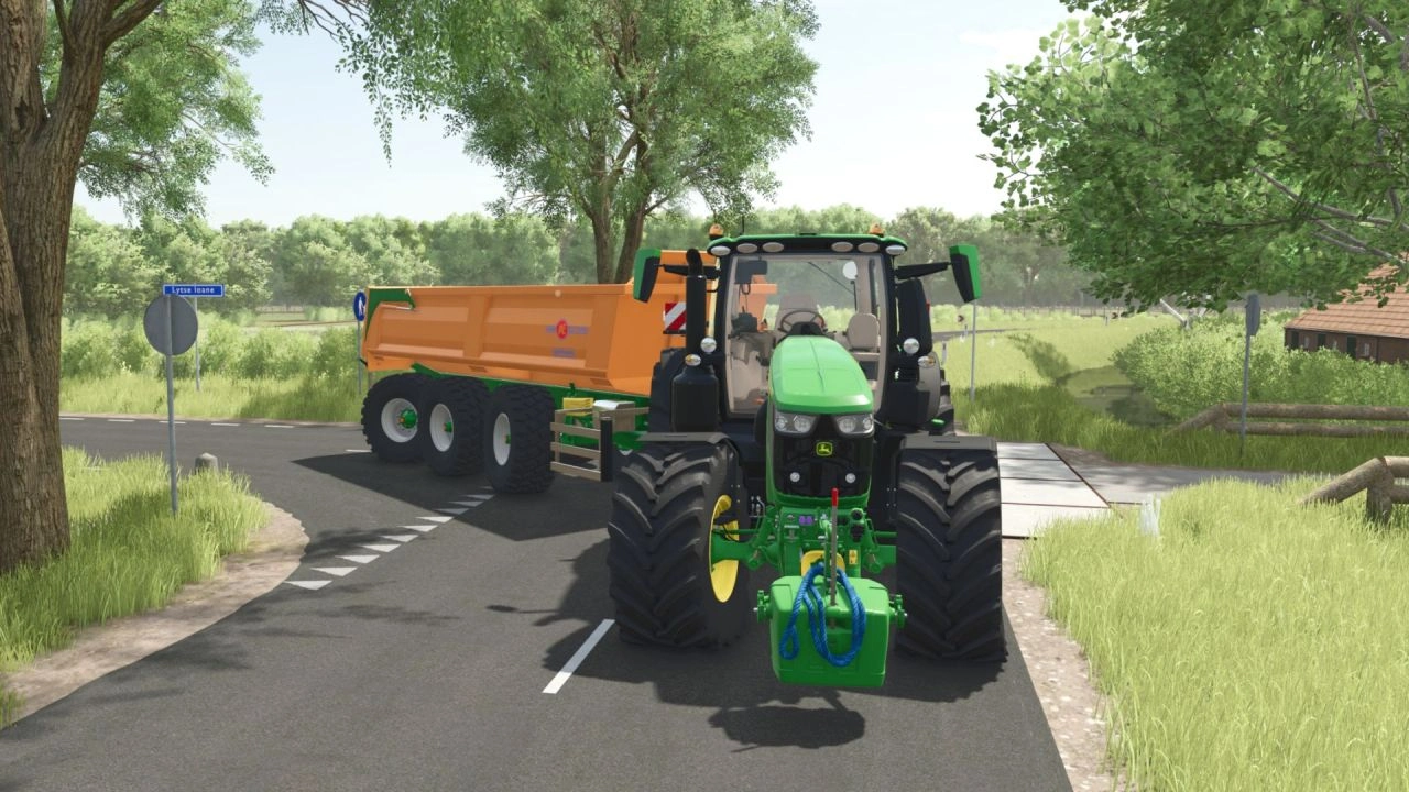 Причіп Alasco 9033 для Farming Simulator 25