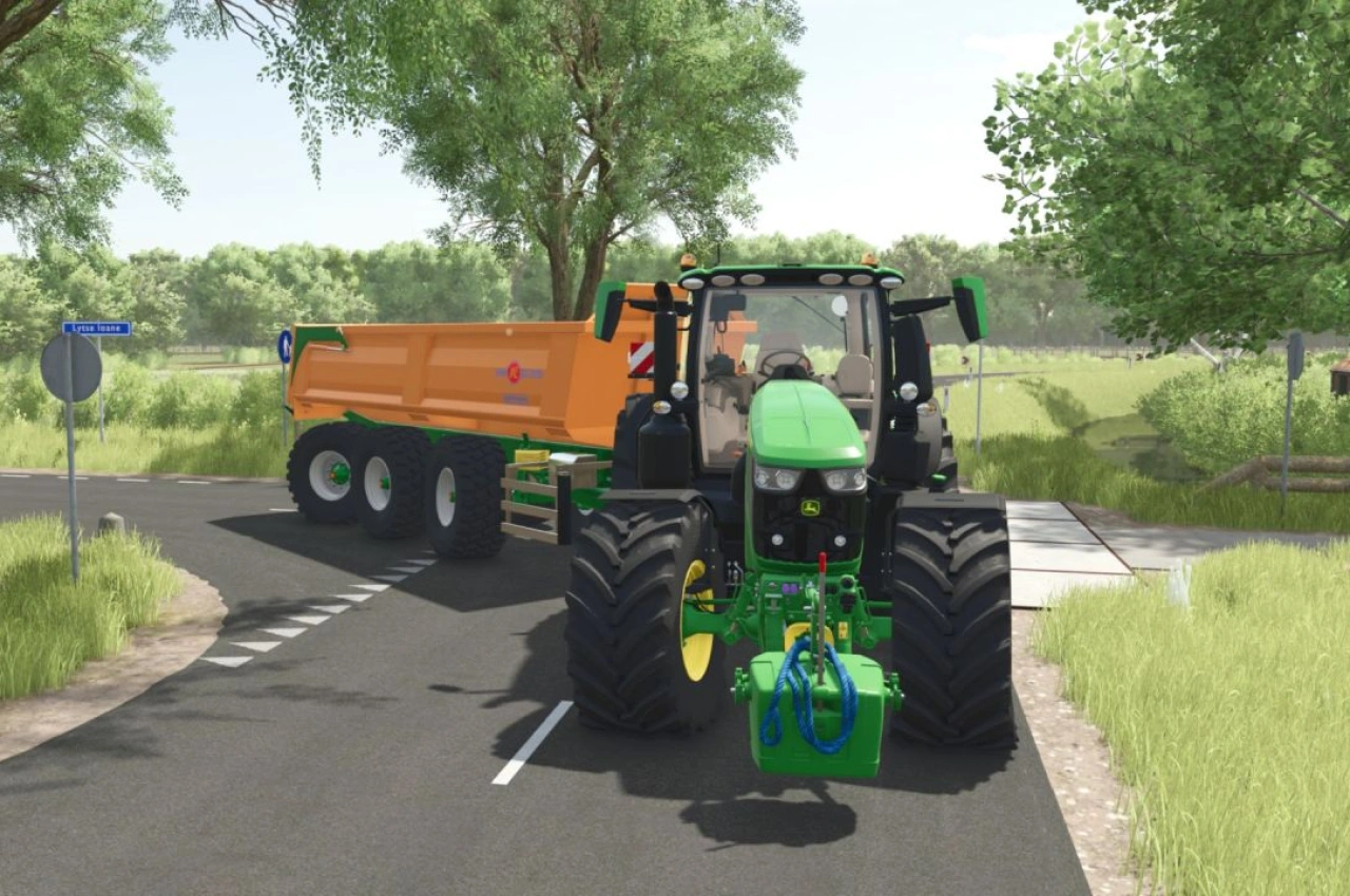 Причіп Alasco 9033 для Farming Simulator 25