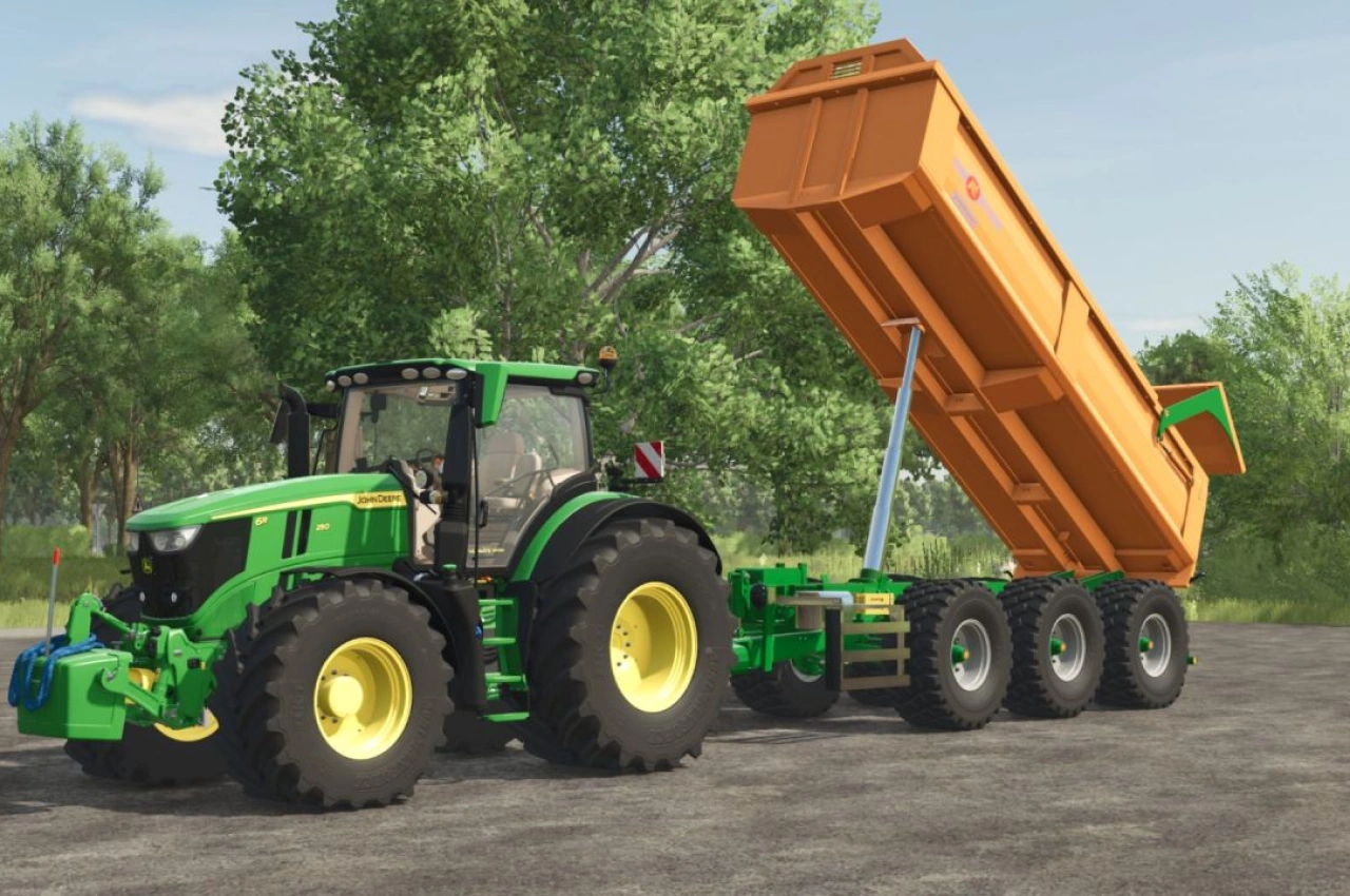 Причіп Alasco 9033 для Farming Simulator 25