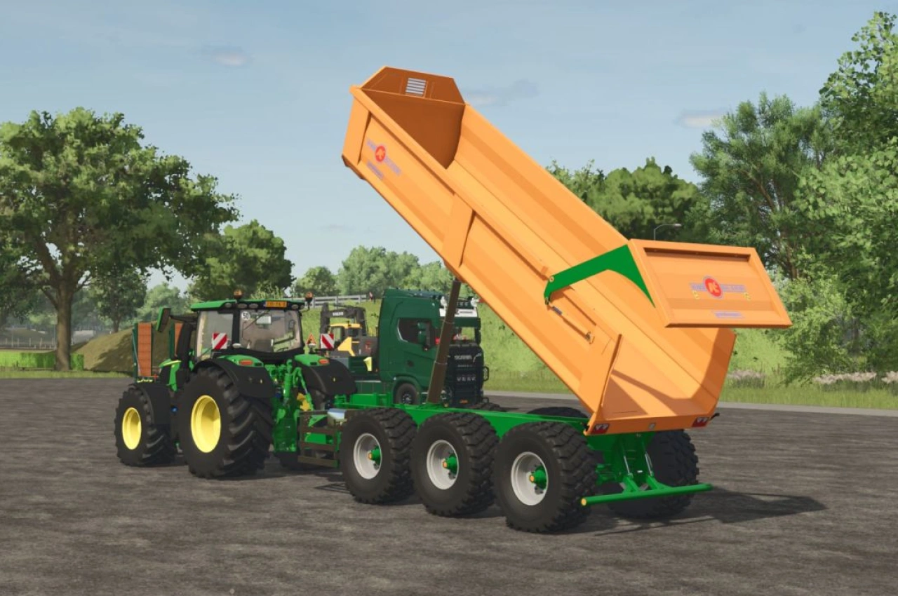 Причіп Alasco 9033 для Farming Simulator 25